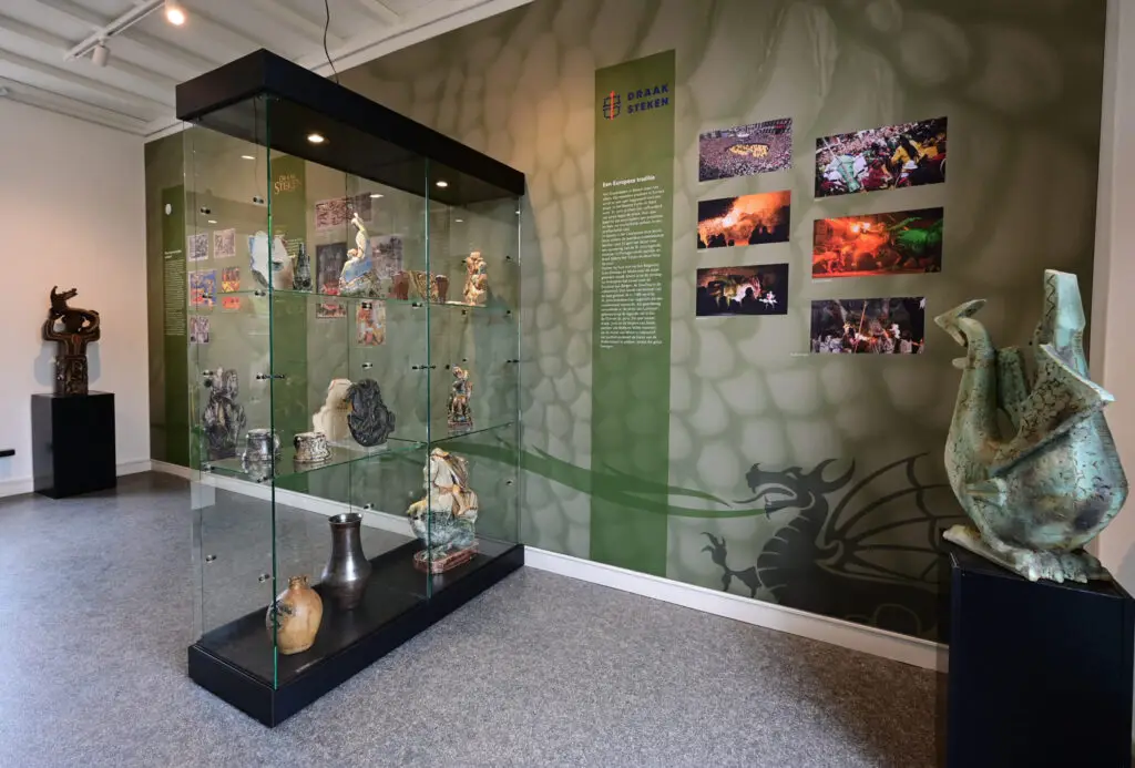 Interieurfoto van het museum